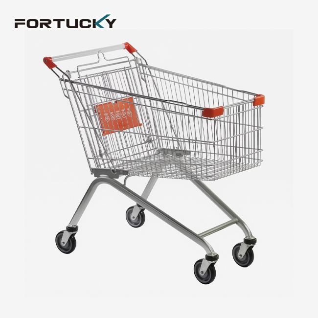 Supermarket Mesh Hand Trolley